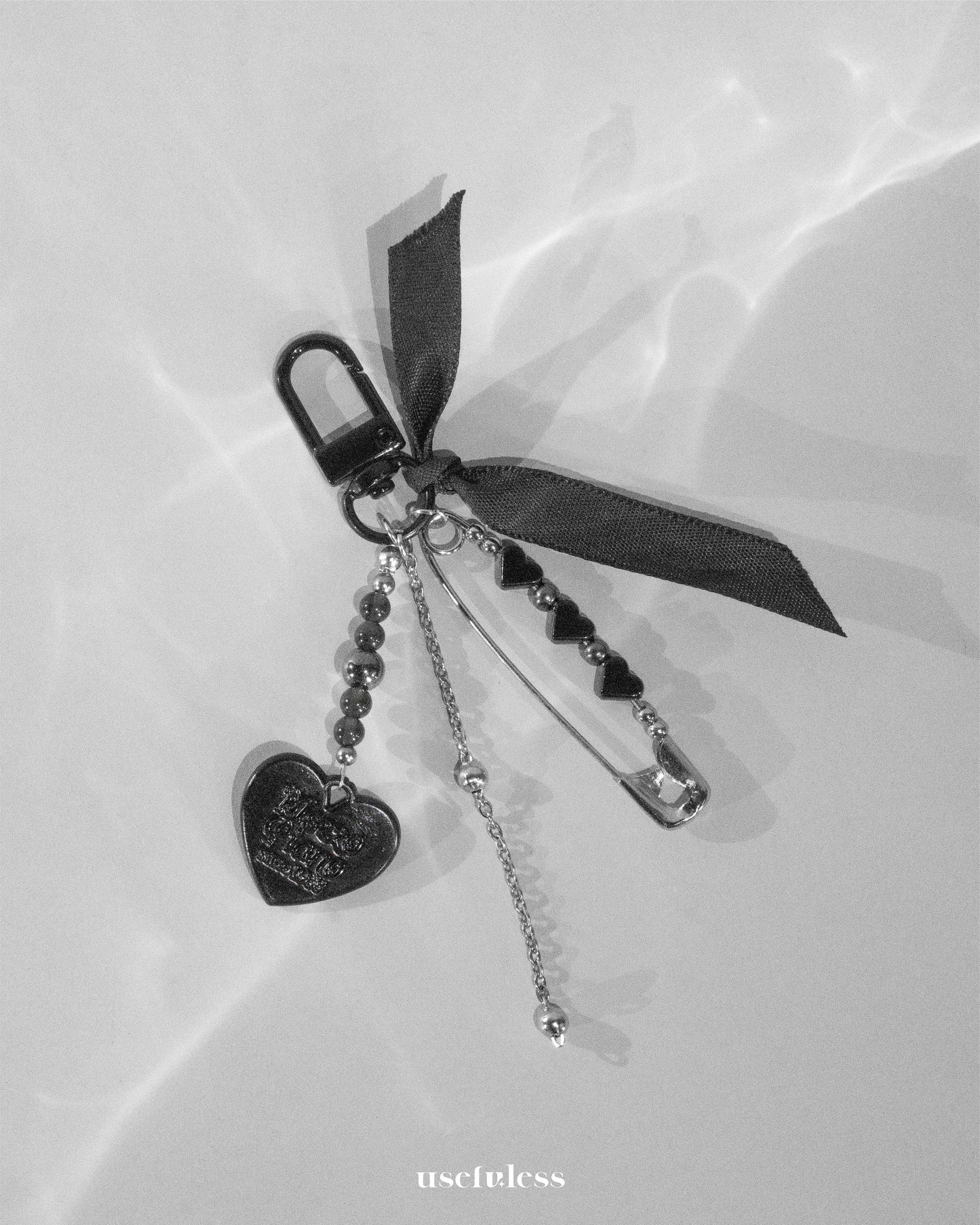 Noir Elegance Keychain
