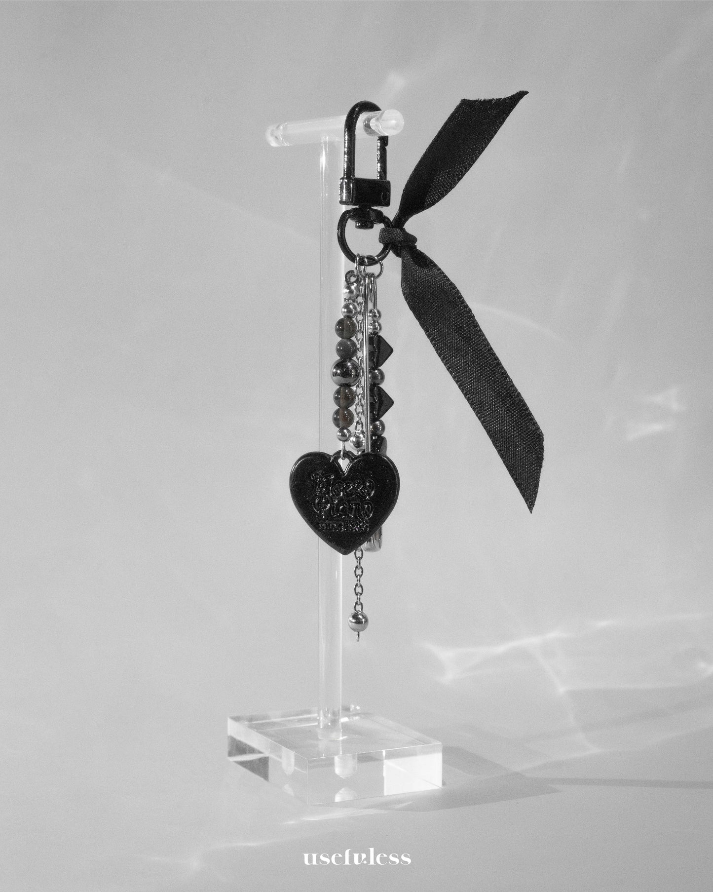 Noir Elegance Keychain