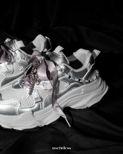 Silver Phantom Heart Set