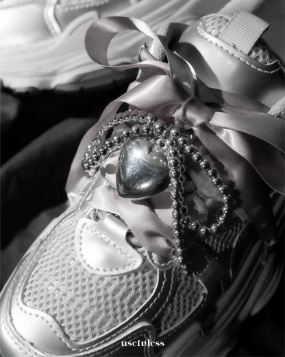 Silver Phantom Heart Set