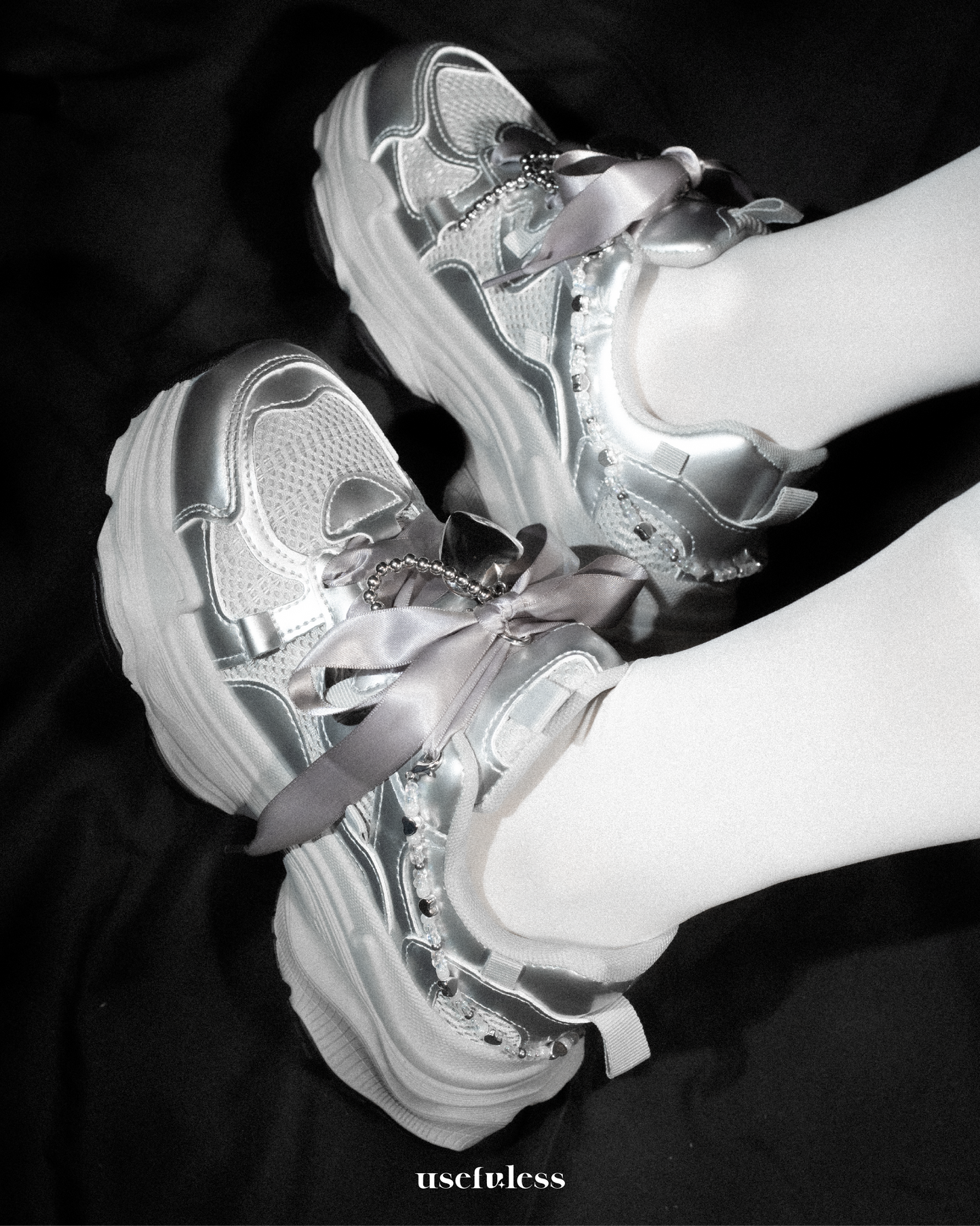 Silver Phantom Heart Set