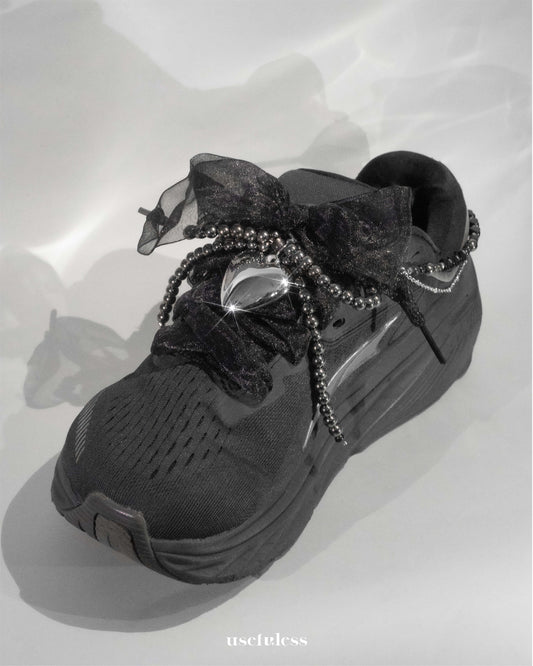 Noir Elegance Heart Set